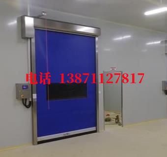 站前拉链密封快速卷帘门
